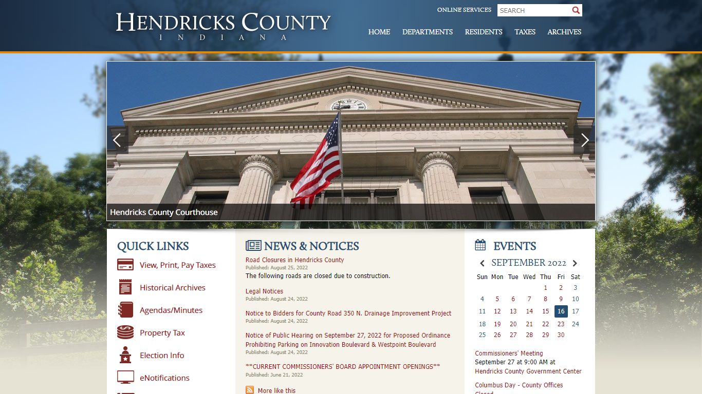 Recorded Documents Online / Hendricks County, IN